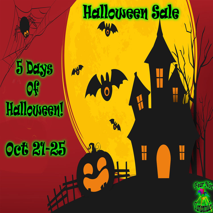 5 Days Of Halloween! Oct 21-25