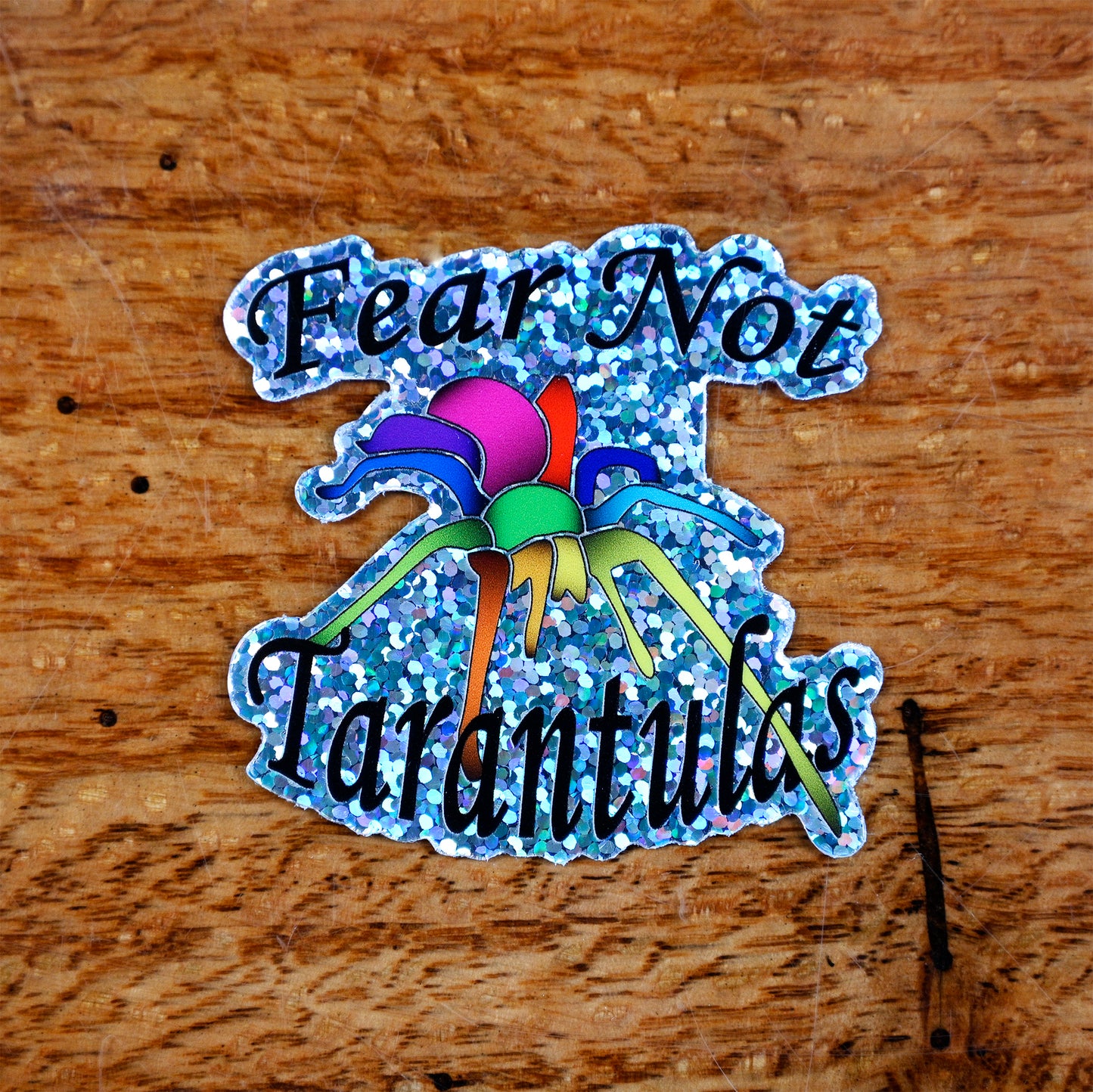 Sticker - Glitter about 2" x 2"
