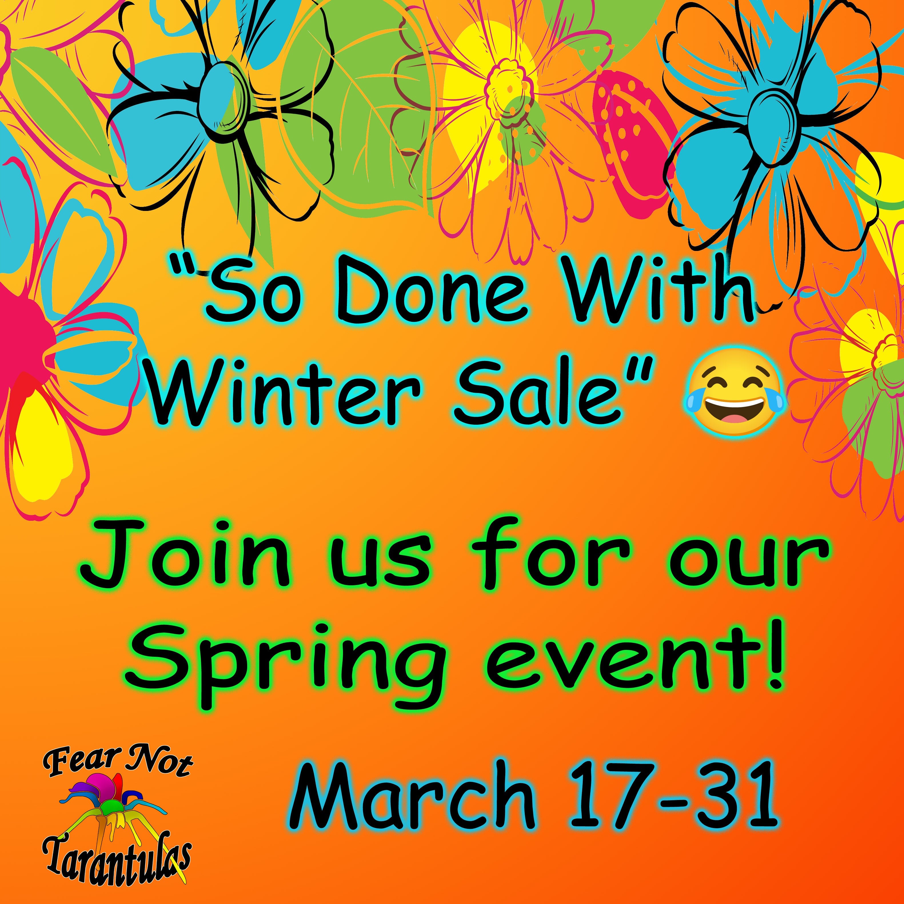 🌺🌻Spring Into Something New With Our Spring Sale!🌻🌺 – Fear Not ...