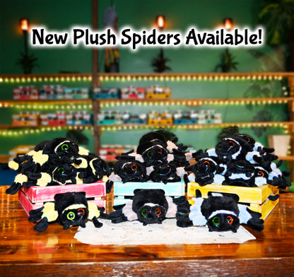 Plush Spiders!