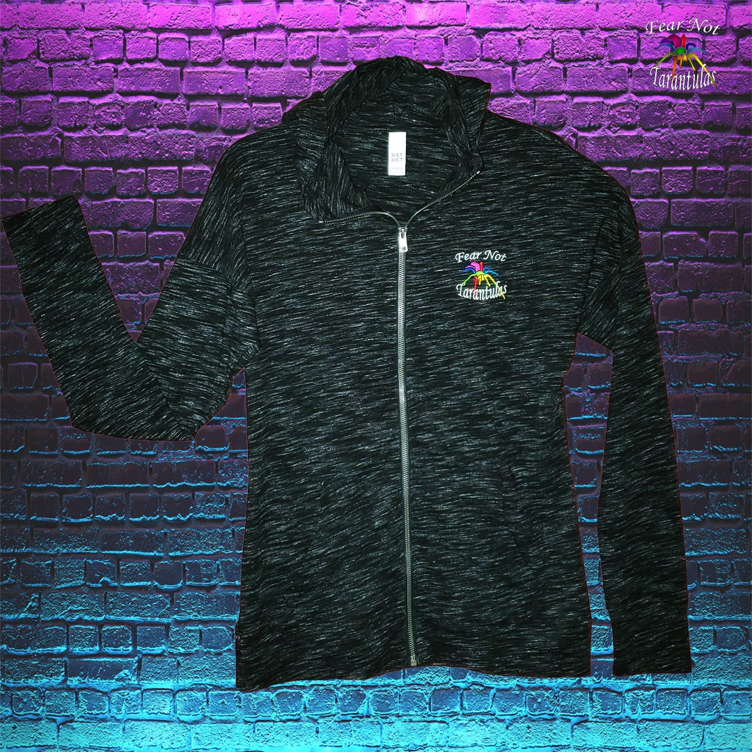 Jacket Ladies Fear Not Tarantulas Embroidered Jacket -  Slightly tailored.  See sizing chart.