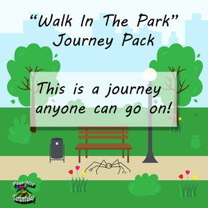 A Walk In The Park Journey Pack! Perfect for any keeper, even first time tarantula keepers!  SEE DESCRIPTION!